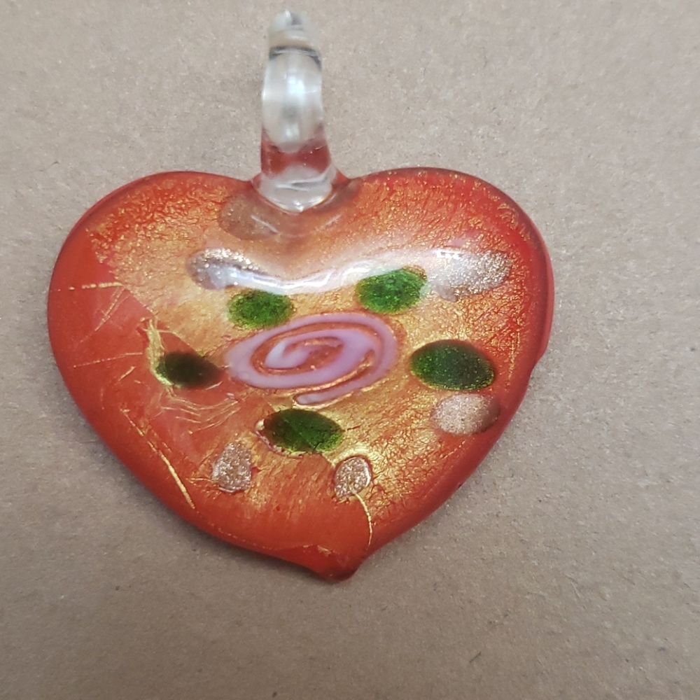 Five Glass Pendants - Picture 2 of 6